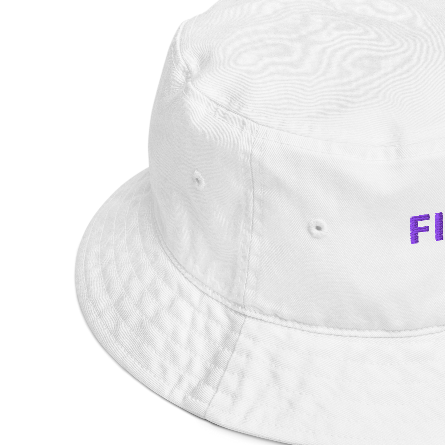 Alzheimer’s Awareness Clothing | Bucket Hat “Find a Cure” | Women’s Alzheimer’s Awareness Clothing Purple