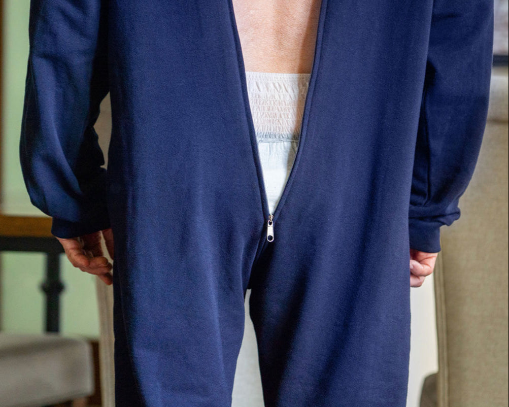 Back of Jumpsuit