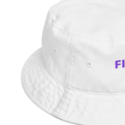 Alzheimer’s Awareness Clothing | Bucket Hat “Find a Cure” | Women’s Alzheimer’s Awareness Clothing Purple