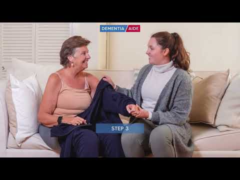 How to Put on an Anti-Strip Onesie or Adaptive clothing